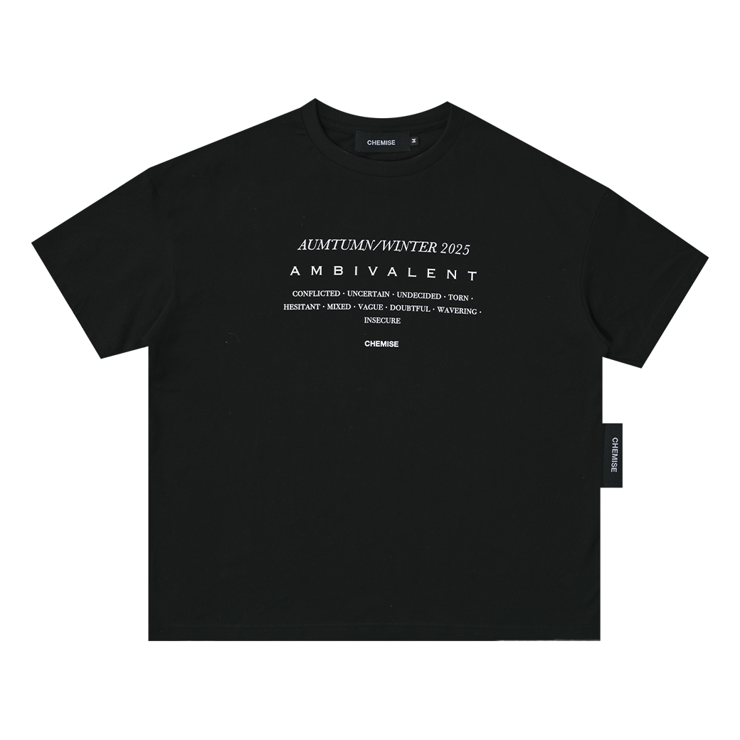 CHEMISE AMBIVALENT DES T-SHIRT BLACK