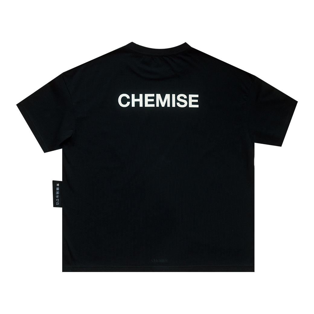CHEMISE LOGO T-SHIRT BLACK
