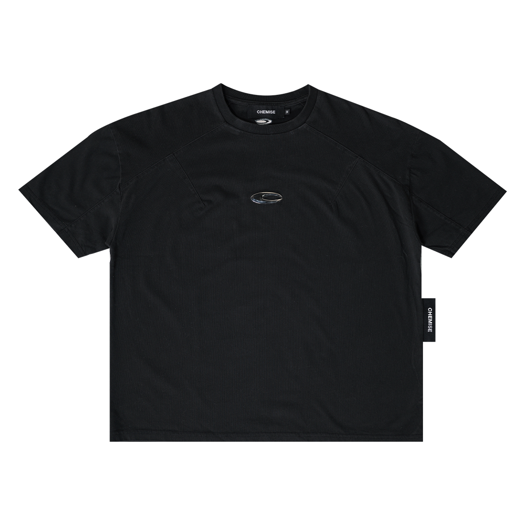 CHEMISE METAL SYMBOL T-SHIRT FADE BLACK