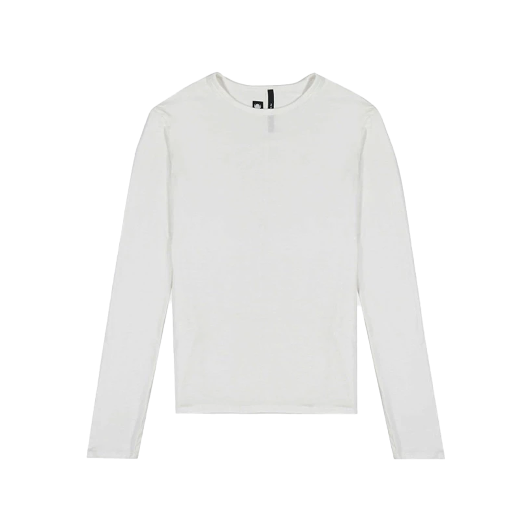 FUXURY JAGGER RAYON DRIFIT LONG SLEEVE T-SHIRT WHITE