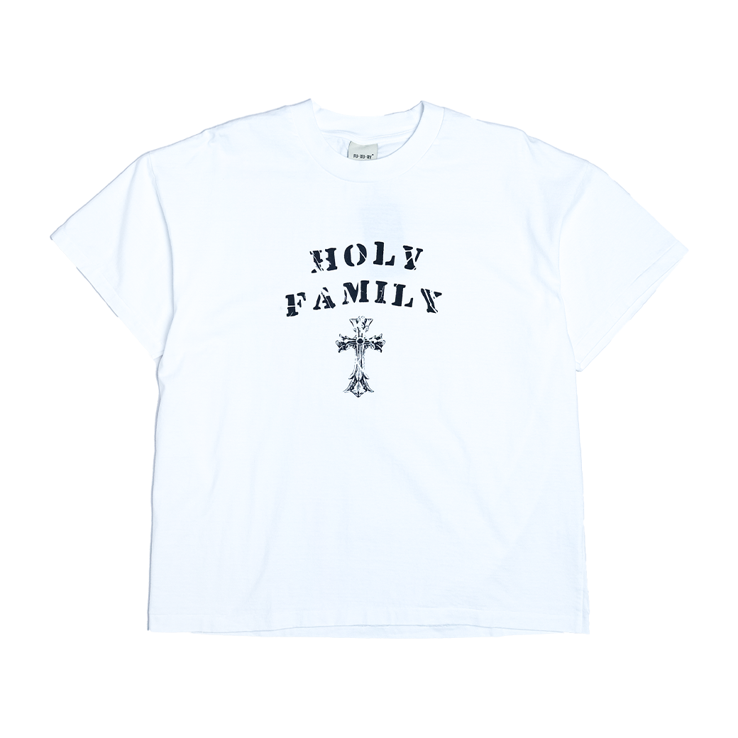 FUXURY HOLY FAMILY T-SHIRT WHITE