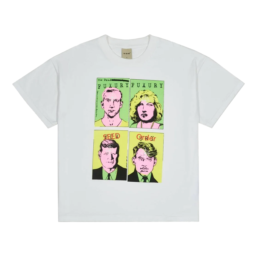 FUXURY SEED ORDER BOXY T-SHIRT WHITE