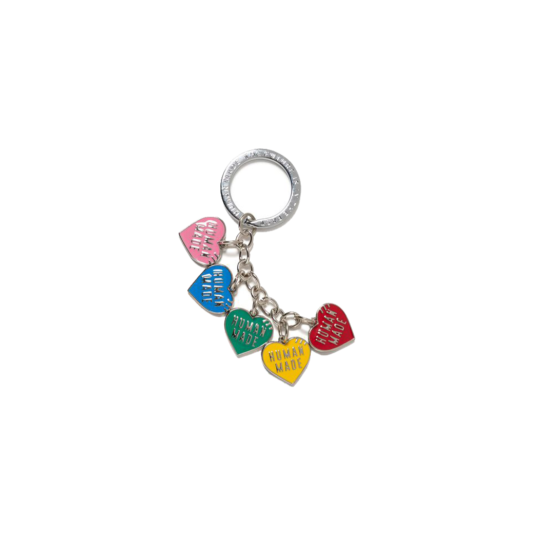 HUMAN MADE HEART KEYCHAIN MULTI