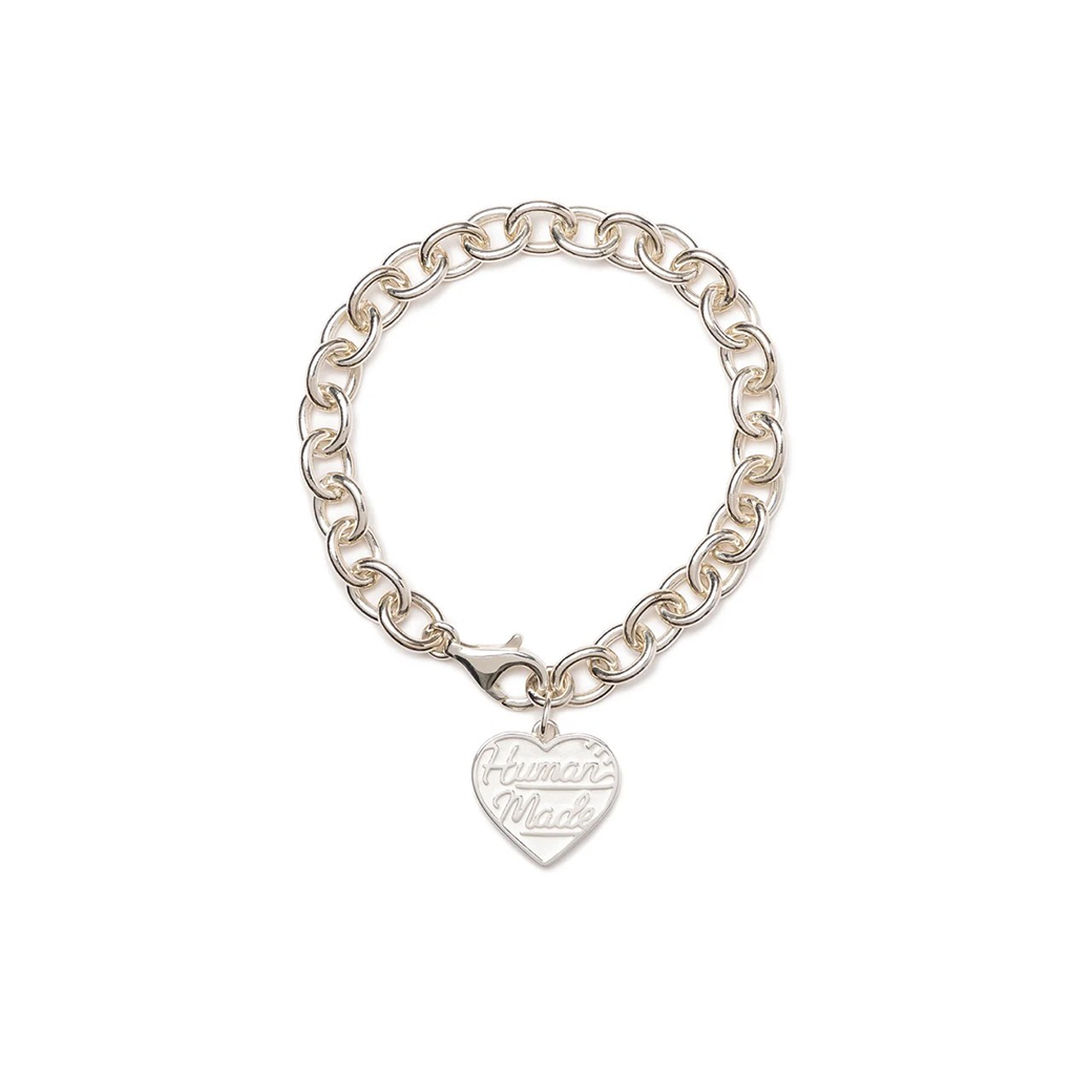 HUMAN MADE HEART BRACELET SILVER 925