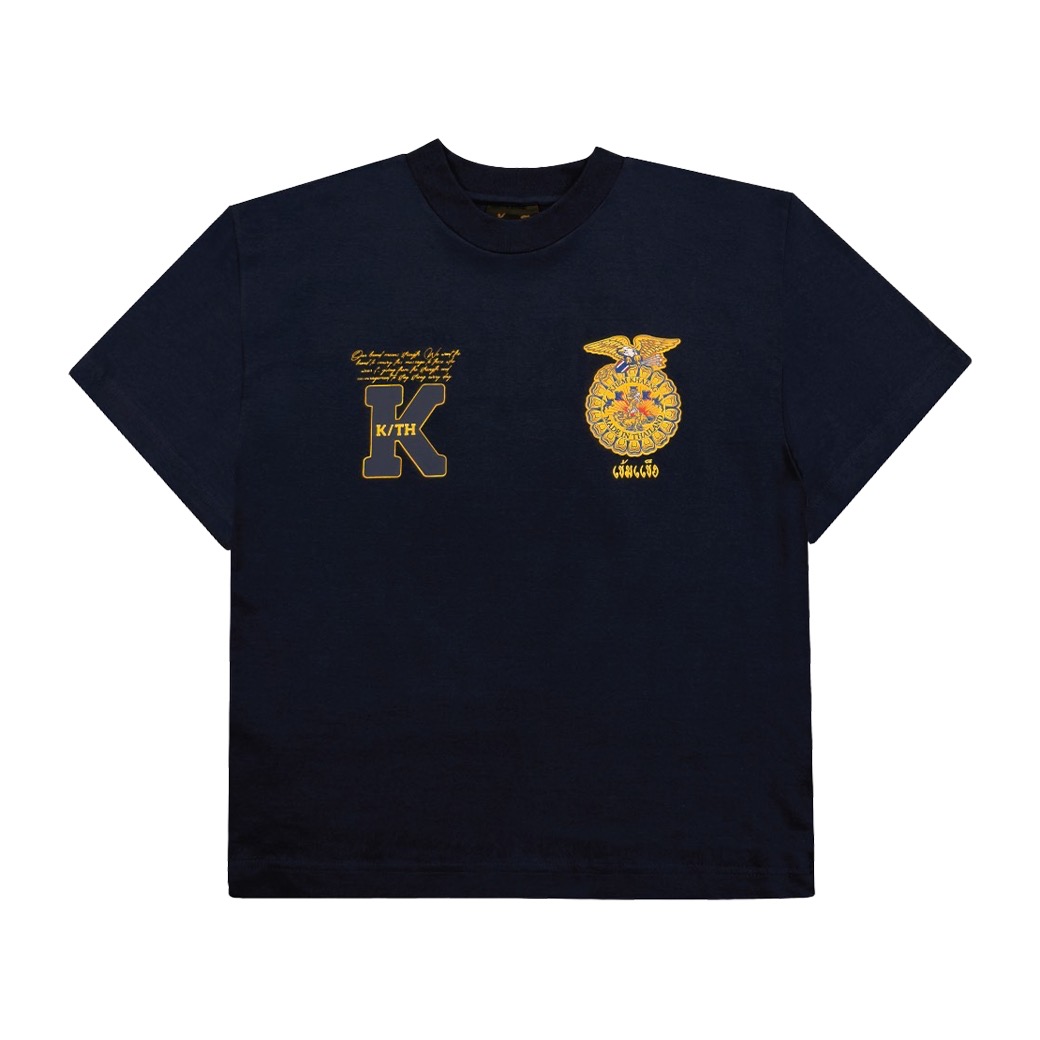 KEM2HAND MADE IN THAILAND T-SHIRT NAVY
