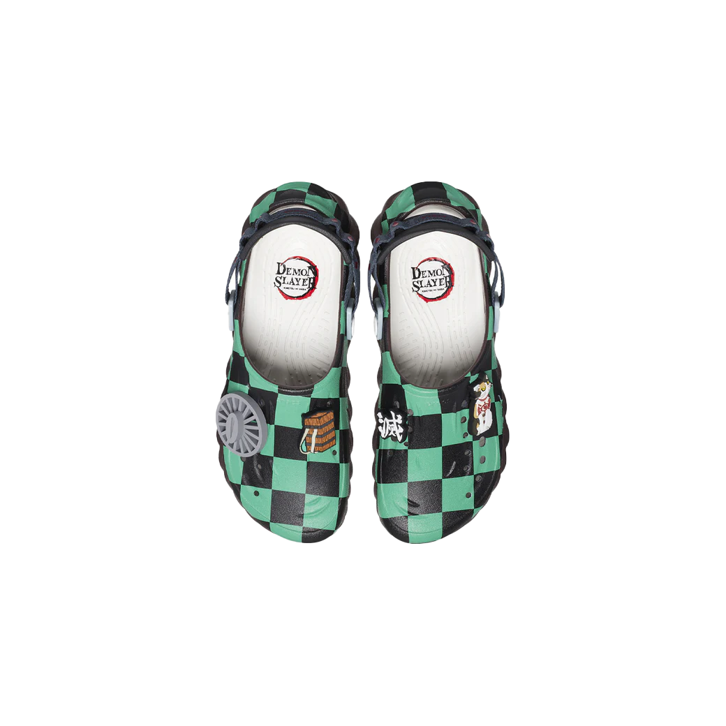 CROCS X DEMON SLAYER TANJIRO BLACK/GREEN