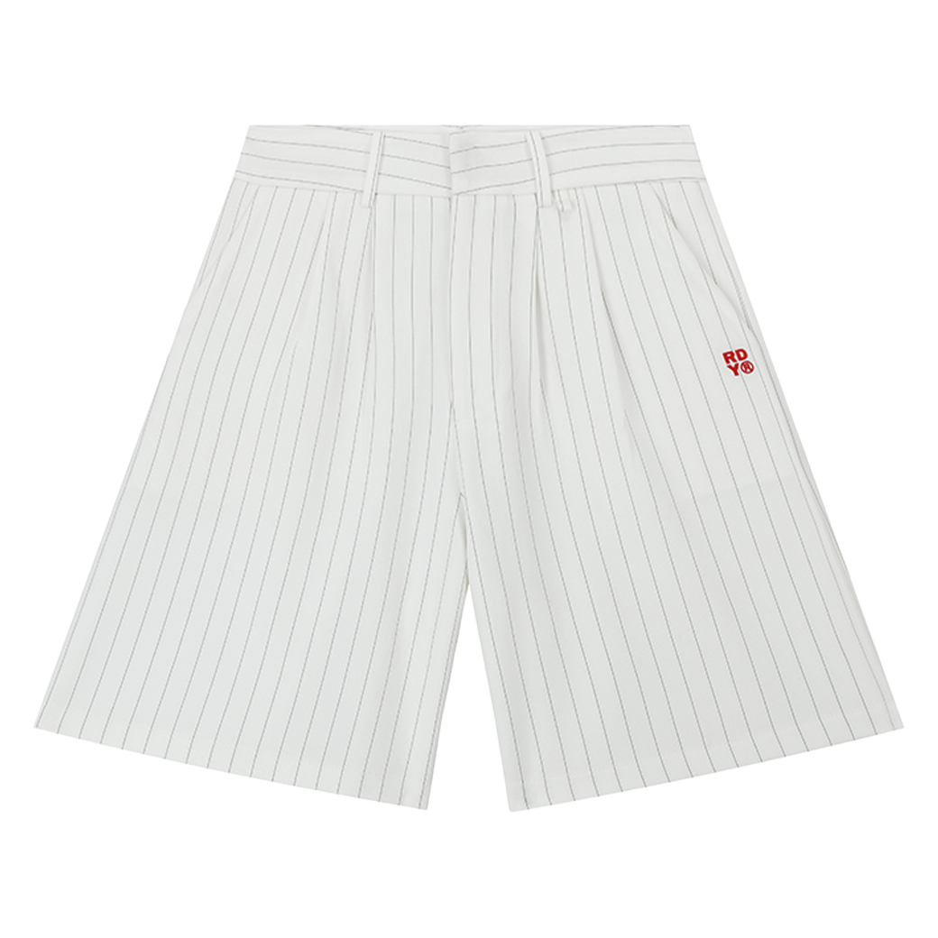 RUNDOWNYOUTH SOFT & GENTLE 07 SHORTS TROUSER WHITE