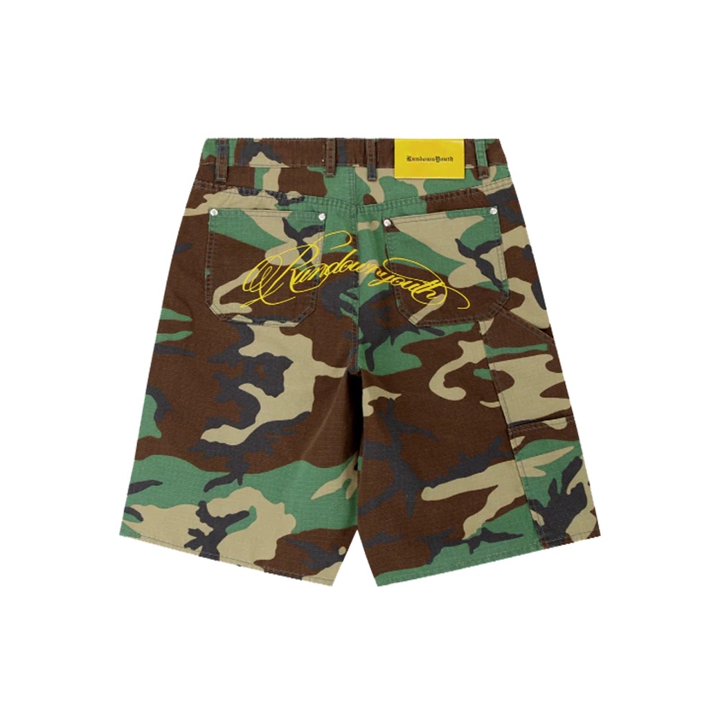 RUNDOWNYOUTH URBAN SHORTS CAMO