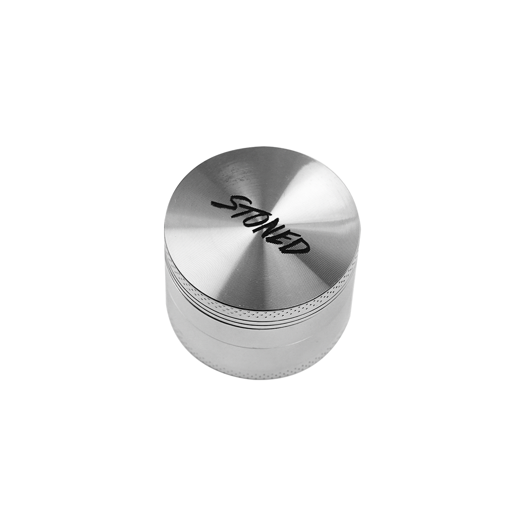 STONED & CO GRINDER SILVER