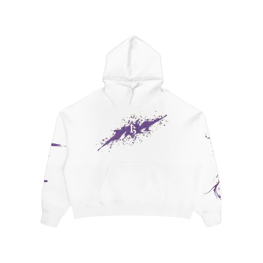 TZ WORLDWIDE TREZ DECADE X KING HOODIE WHITE