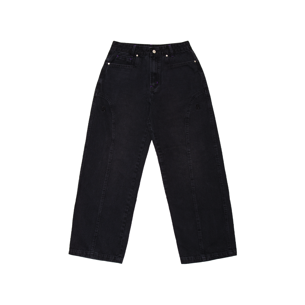 AKFS STUDIO GALEN JEANS WASHED BLACK