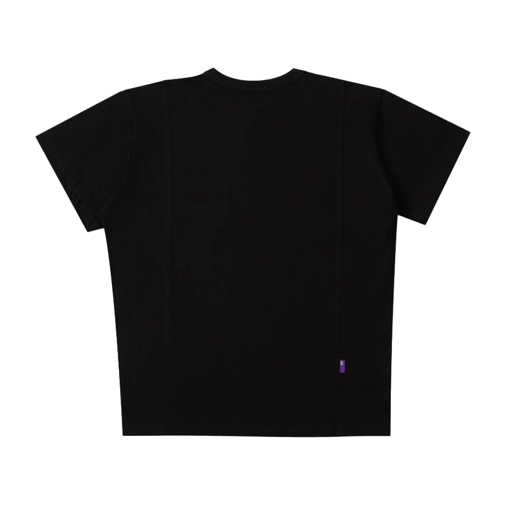 AKFS STUDIO METALLIC LOGO T-SHIRT BLACK