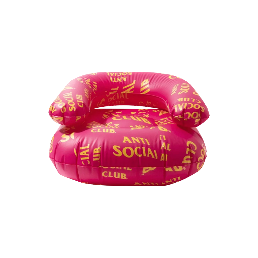ANTI SOCIAL SOCIAL CLUB MODEST INFLATABLE CHAIR PINK