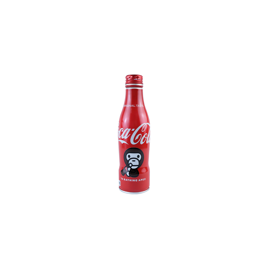 A BATHING APE X JAPAN COCA COLA BABY MILO BOTTLE RED CAMO