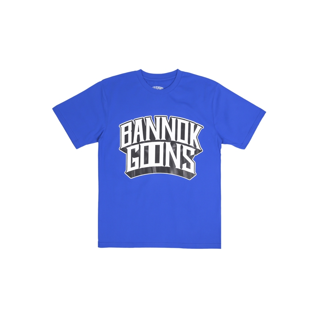 BANNOK GOONS 4 HUSTLE T-SHIRT BLUE