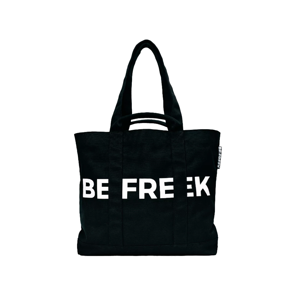 BEFREEK BASIC TOTE BAG BLACK