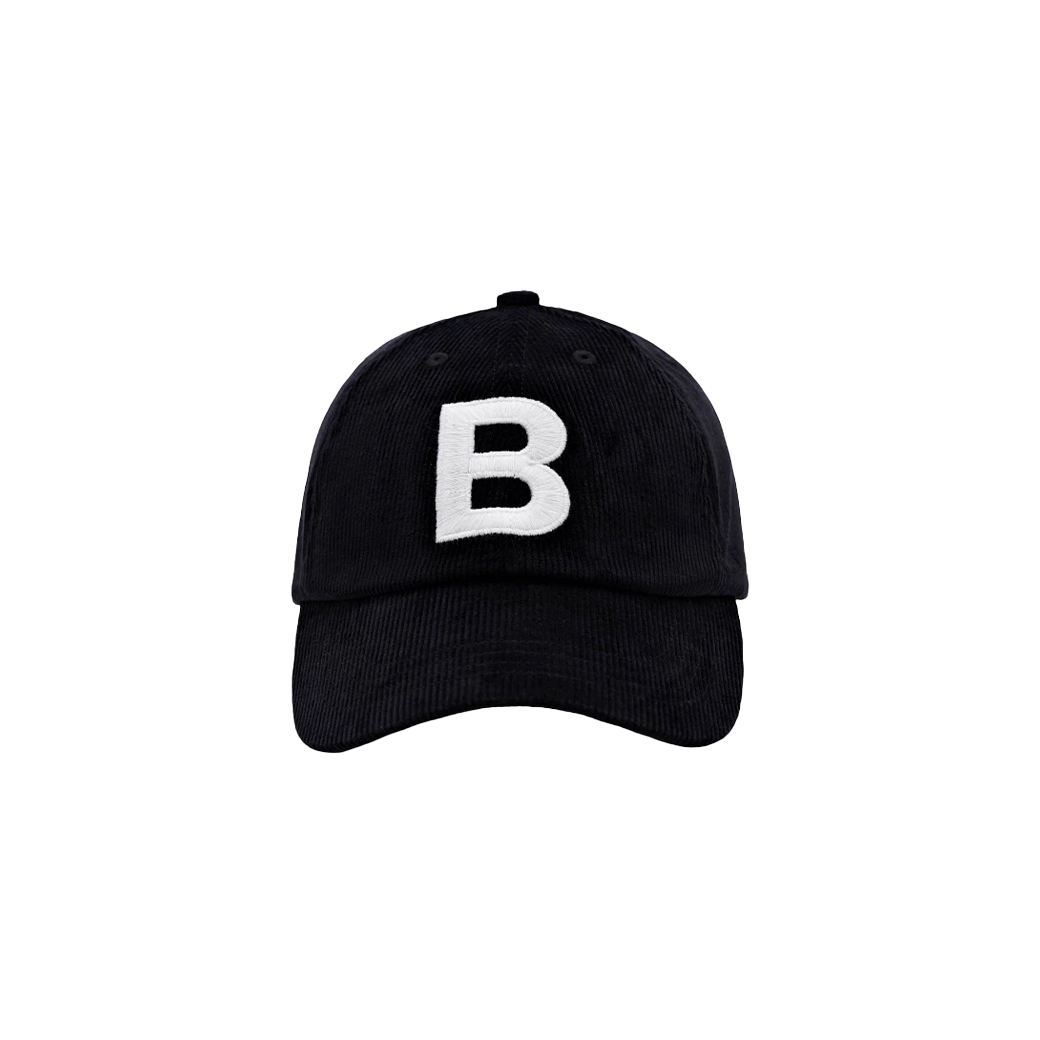 BEFREEK CORDUROY BALL CAP BLACK