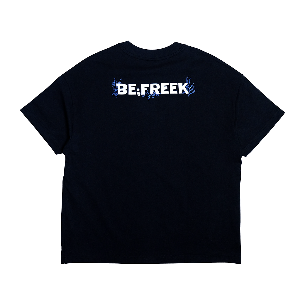 BEFREEK BE BLUE BEAR T-SHIRT BLACK