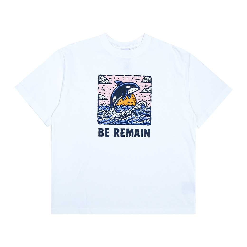 BEFREEK BE REMAIN ORCA T-SHIRT WHITE