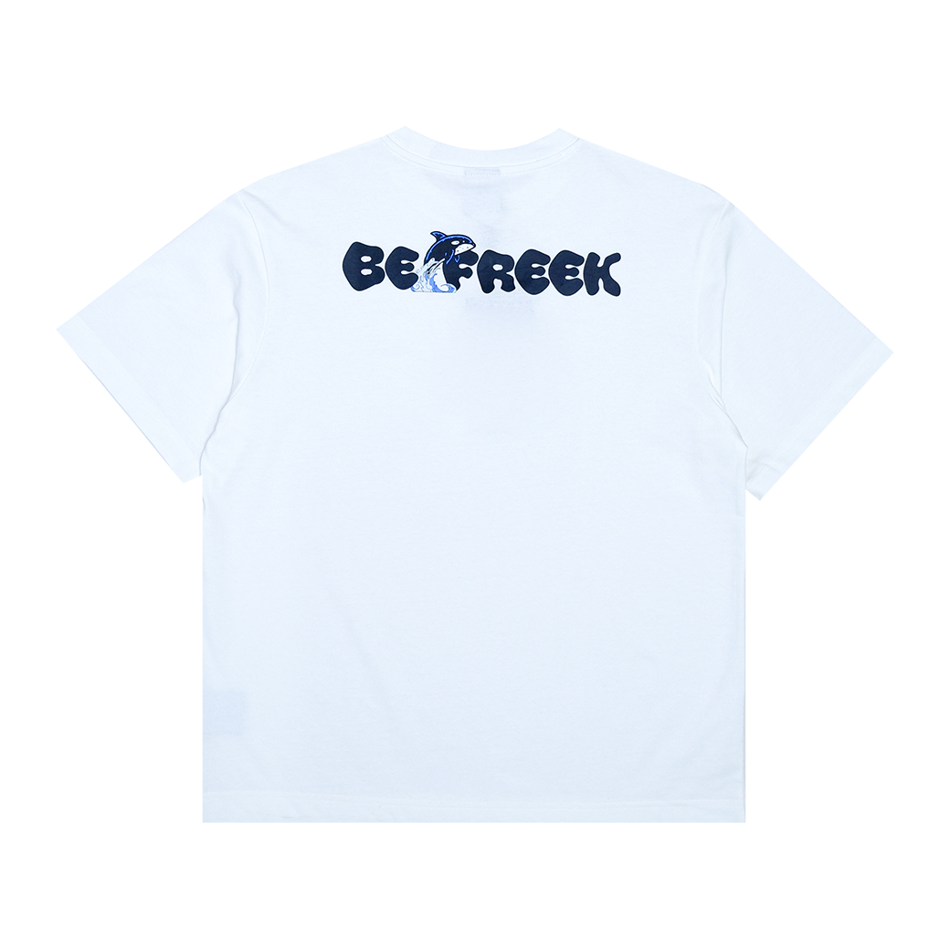 BEFREEK BE REMAIN ORCA T-SHIRT WHITE