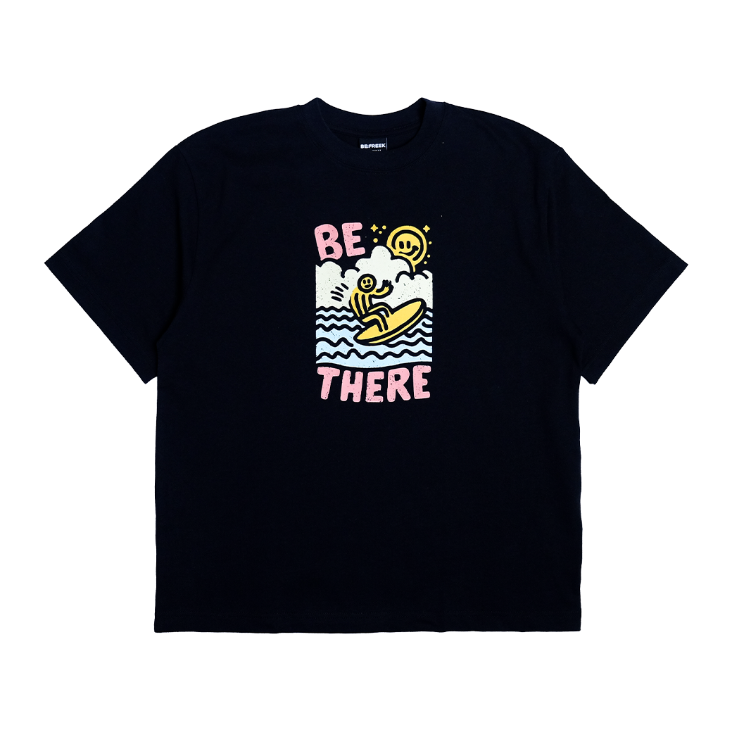 BEFREEK BE THERE SURF T-SHIRT BLACK