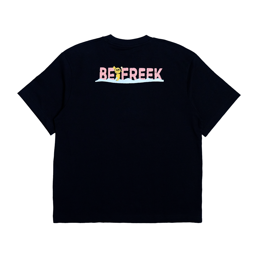 BEFREEK BE THERE SURF T-SHIRT BLACK