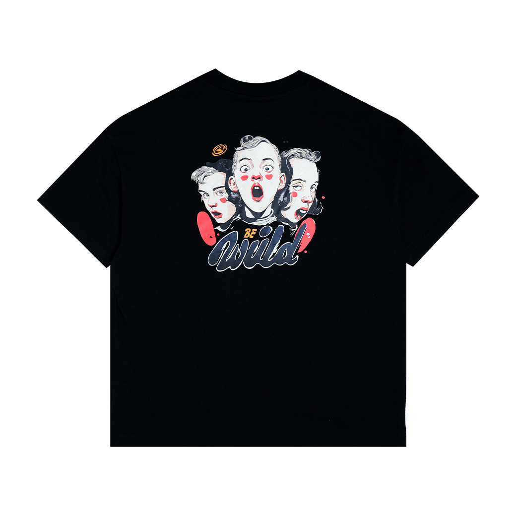 BEFREEK BE WILD T-SHIRT BLACK