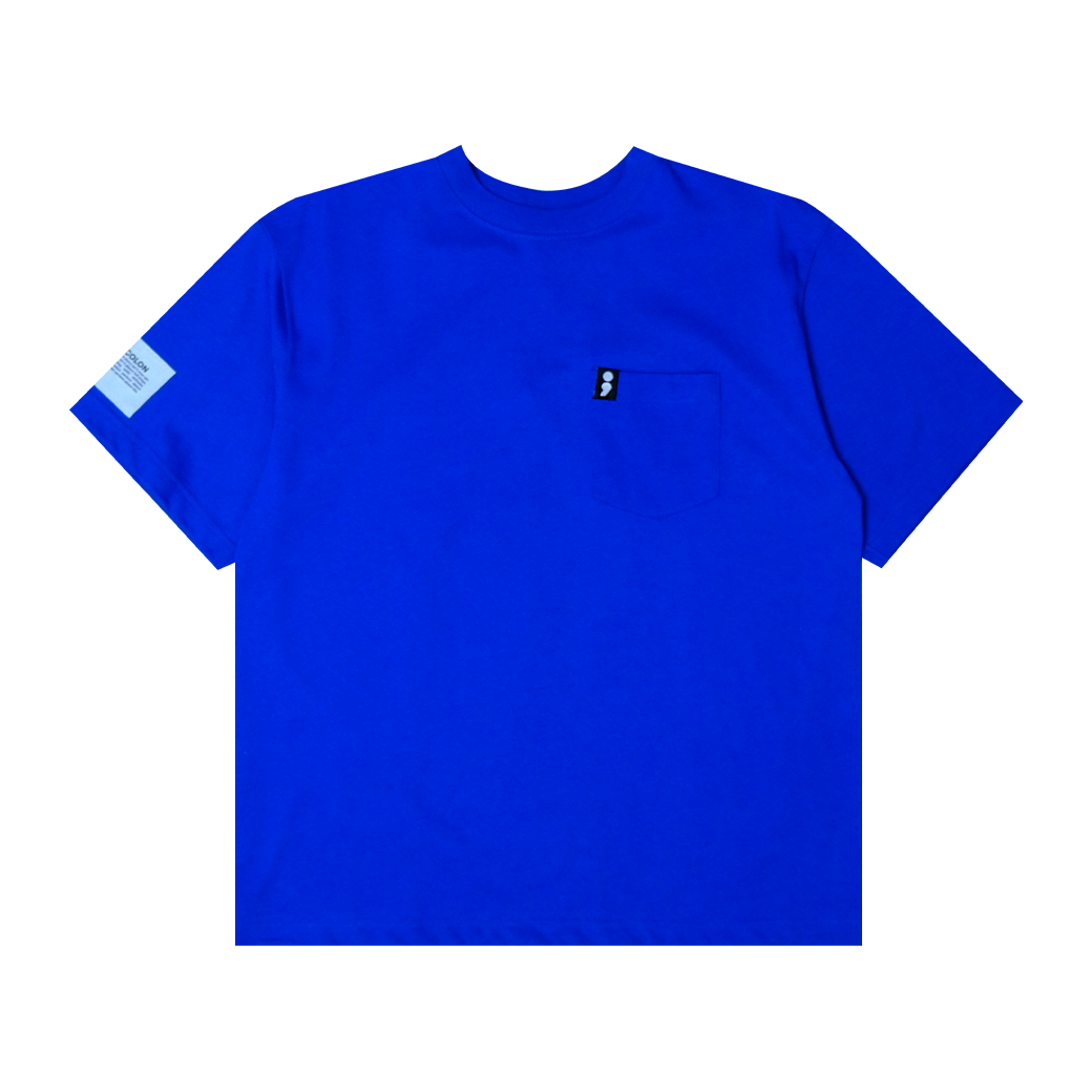 BEFREEK MULTI TAG T-SHIRT BLUE