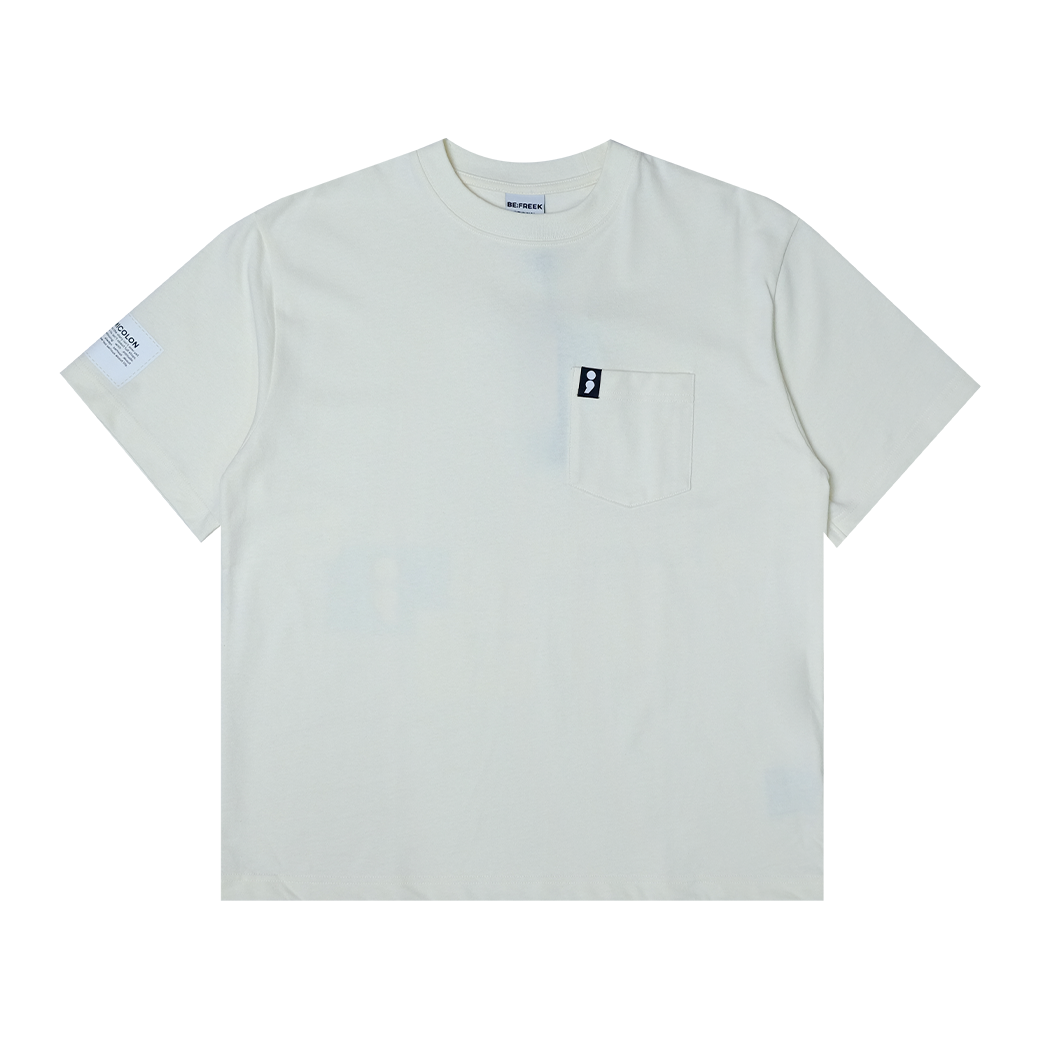 BEFREEK MULTI TAG T-SHIRT IVORY