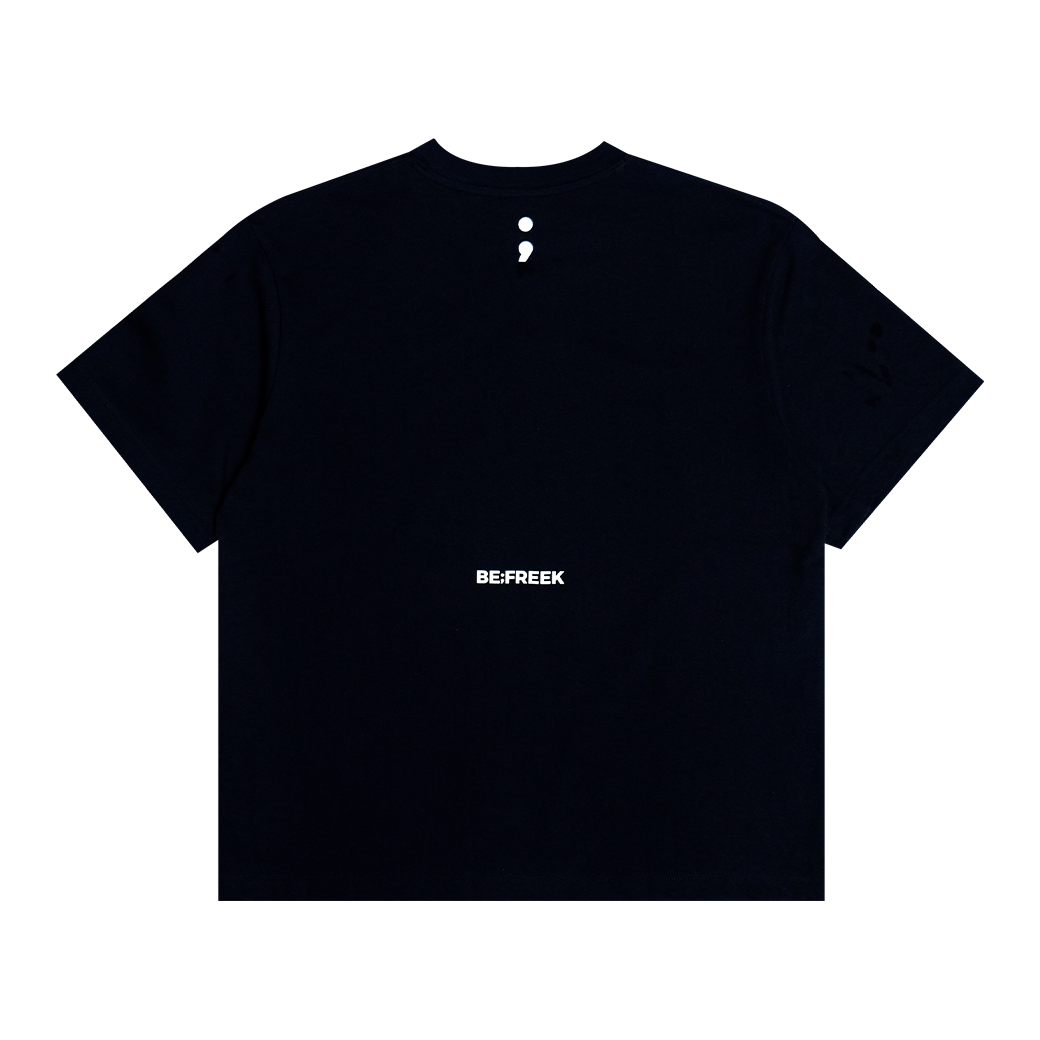 BEFREEK NEW BASIC OVERSIZED T-SHIRT BLACK