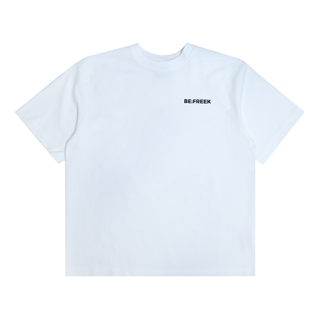BEFREEK NEW BASIC OVERSIZED T-SHIRT WHITE