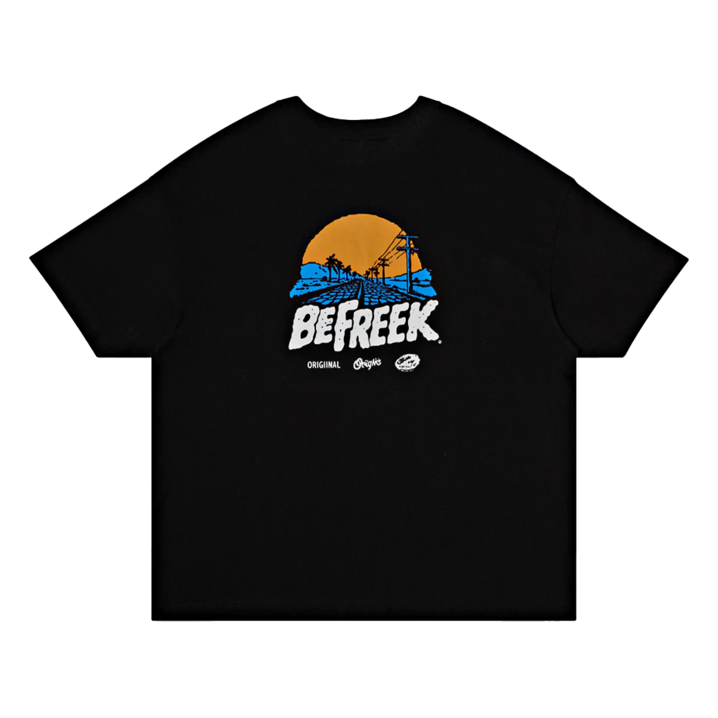 BEFREEK SUNSET T-SHIRT BLACK