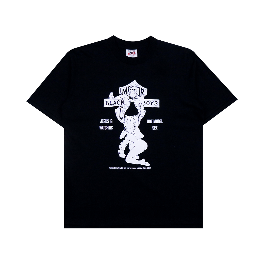 BLACKSNOWBOYS BLACK MOTOR T-SHIRT BLACK