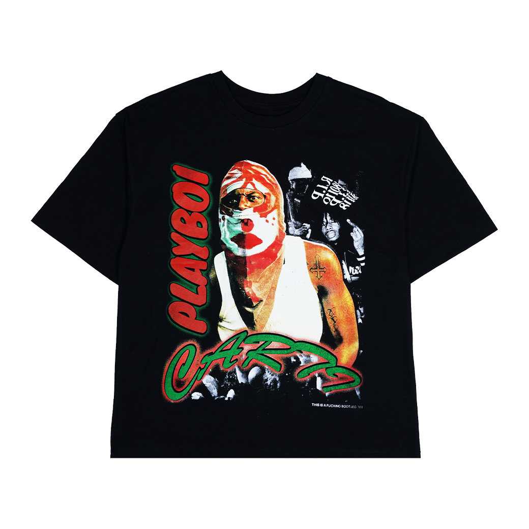 BOOTLEG MANSION CATI T-SHIRT BLACK