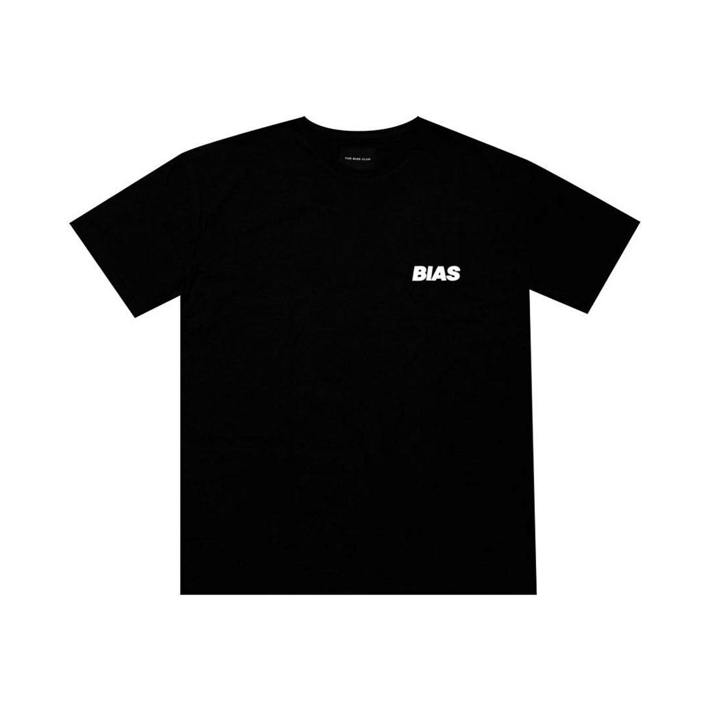 THE BIAS CLUB BASIC LOGO T-SHIRT BLACK