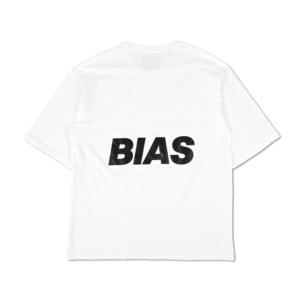 THE BIAS CLUB BIAS BACK T-SHIRT WHITE