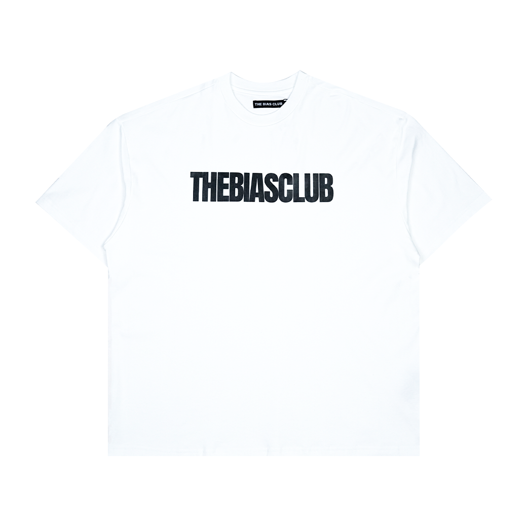 THE BIAS CLUB BOLD T-SHIRT WHITE