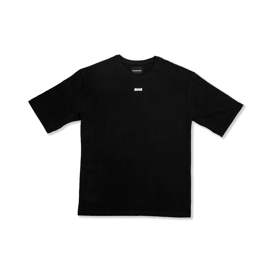  THE BIAS CLUB MID LOGO TEE BLACK