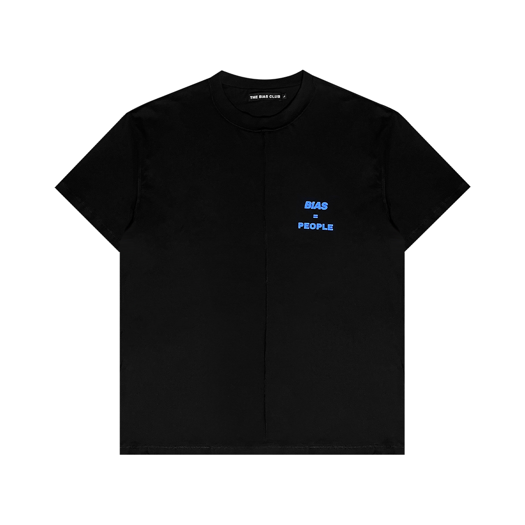 THE BIAS CLUB PEOPLE T-SHIRT BLACK