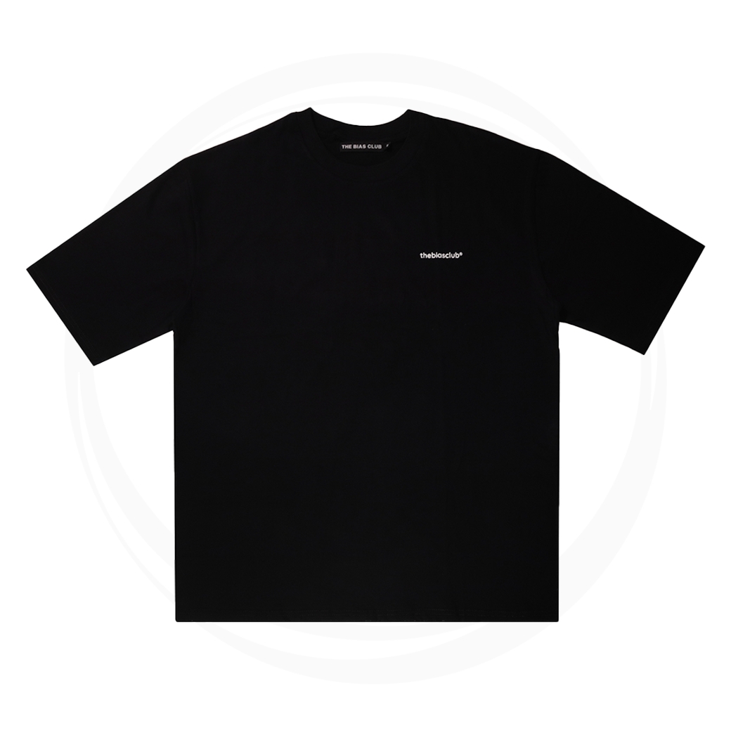 THE BIAS CLUB THEBIASCLUB LOGO T-SHIRT BLACK