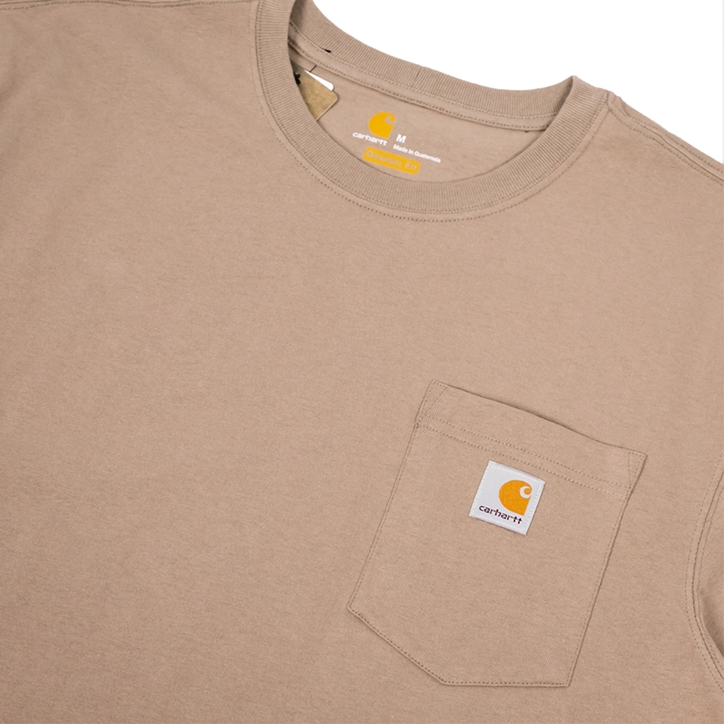 CARHARTT WORKWEAR POCKET TEE DESERT (ORIGINAL FIT)