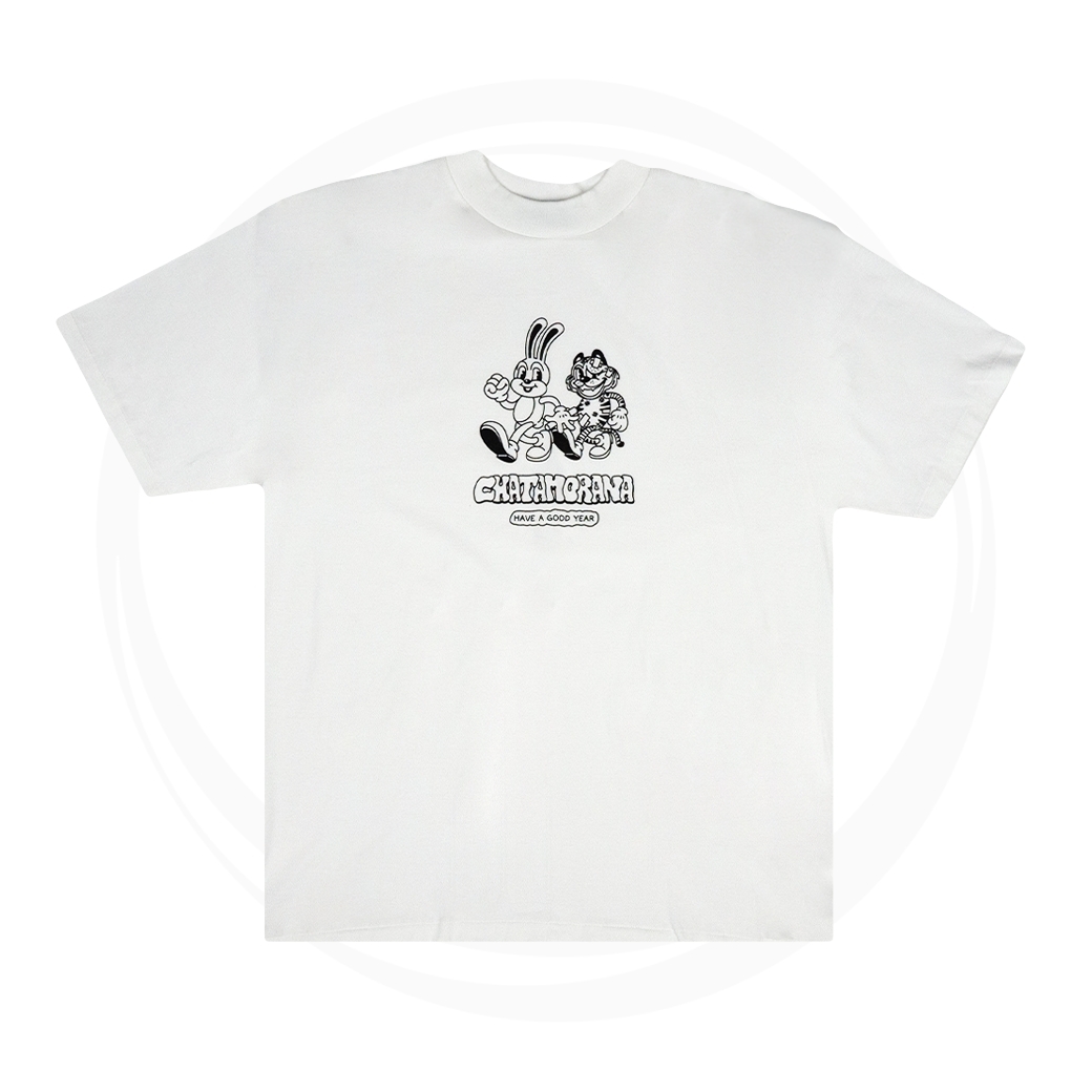 CHATA HAVE A GOOD YEAR T-SHIRT WHITE
