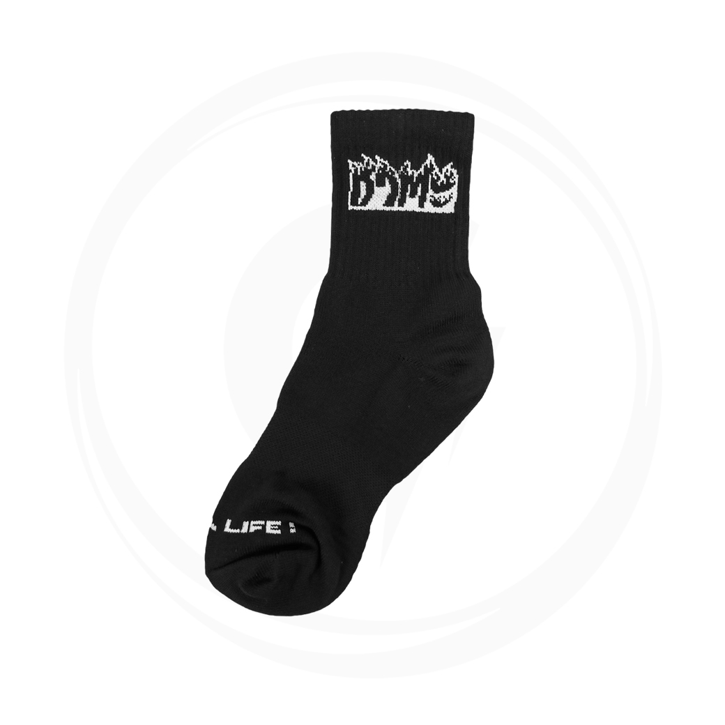 CHATA SKATE SOCK BLACK