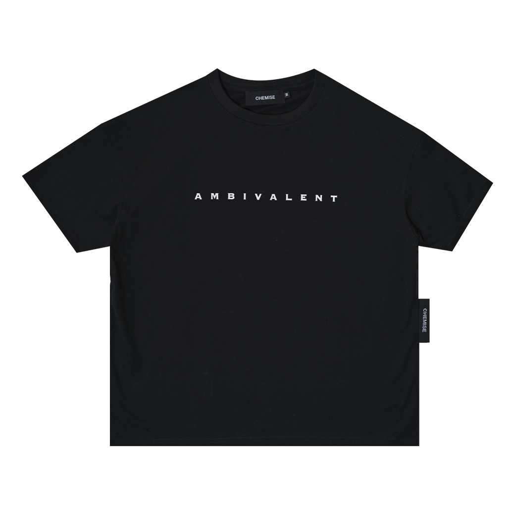 CHEMISE AMBIVALENT BOLD T-SHIRT BLACK
