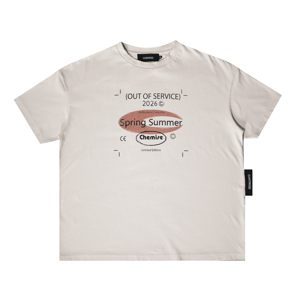 CHEMISE OFS DISTRESSED T-SHIRT OFF-WHITE