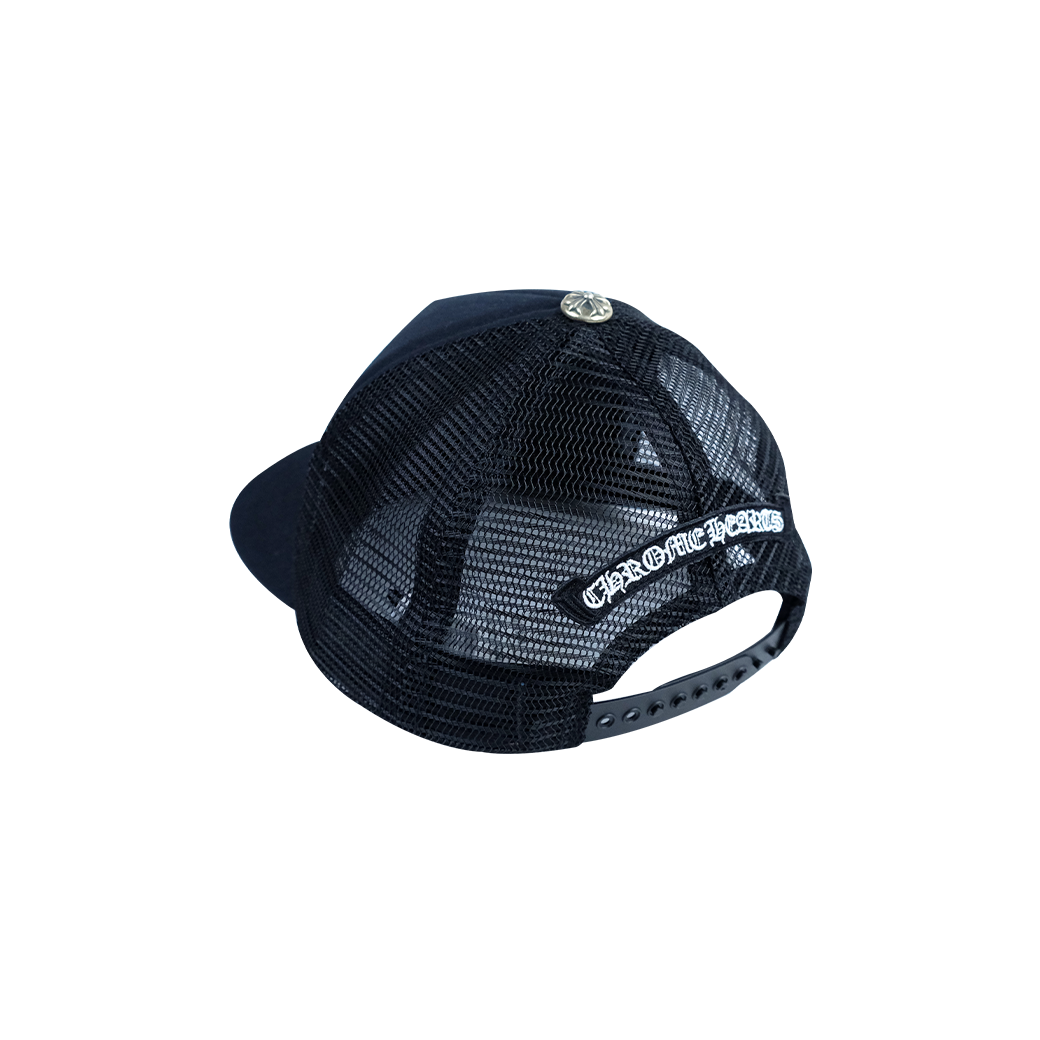 CHROME HEARTS X DOVER STREET MARKET TRUCKER CAP BLACK