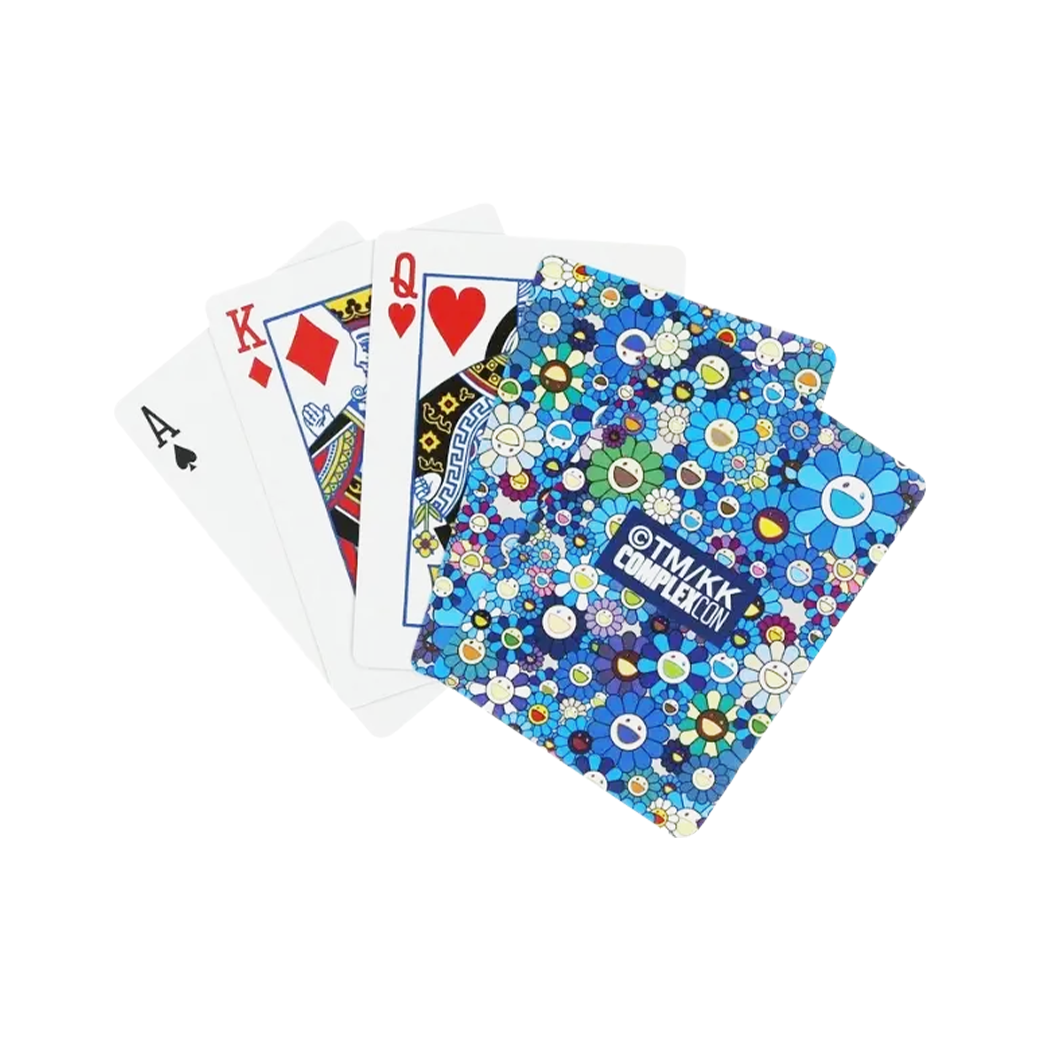 COMPLEXCON X MURAKAMI FLOWER POCKER CARDS MULTI