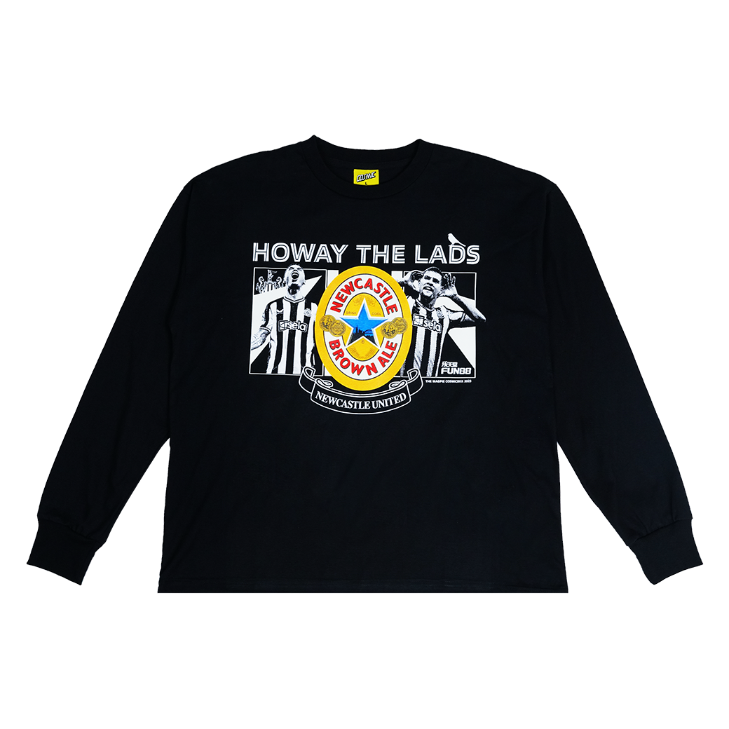 COSMIC STORE THIS MAGPIES L/S T-SHIRT BLACK