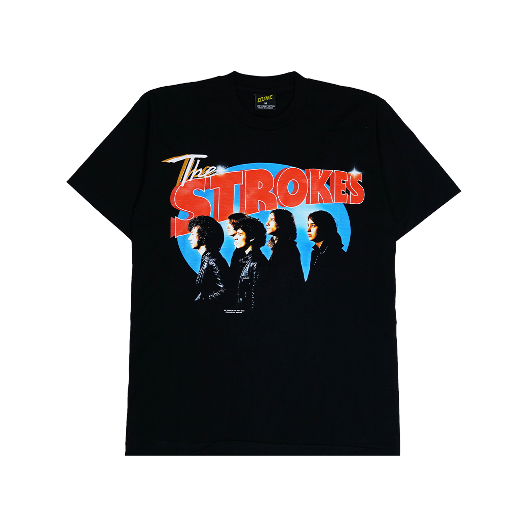 COSMIC STORE THIS STROKES T-SHIRT BLACK