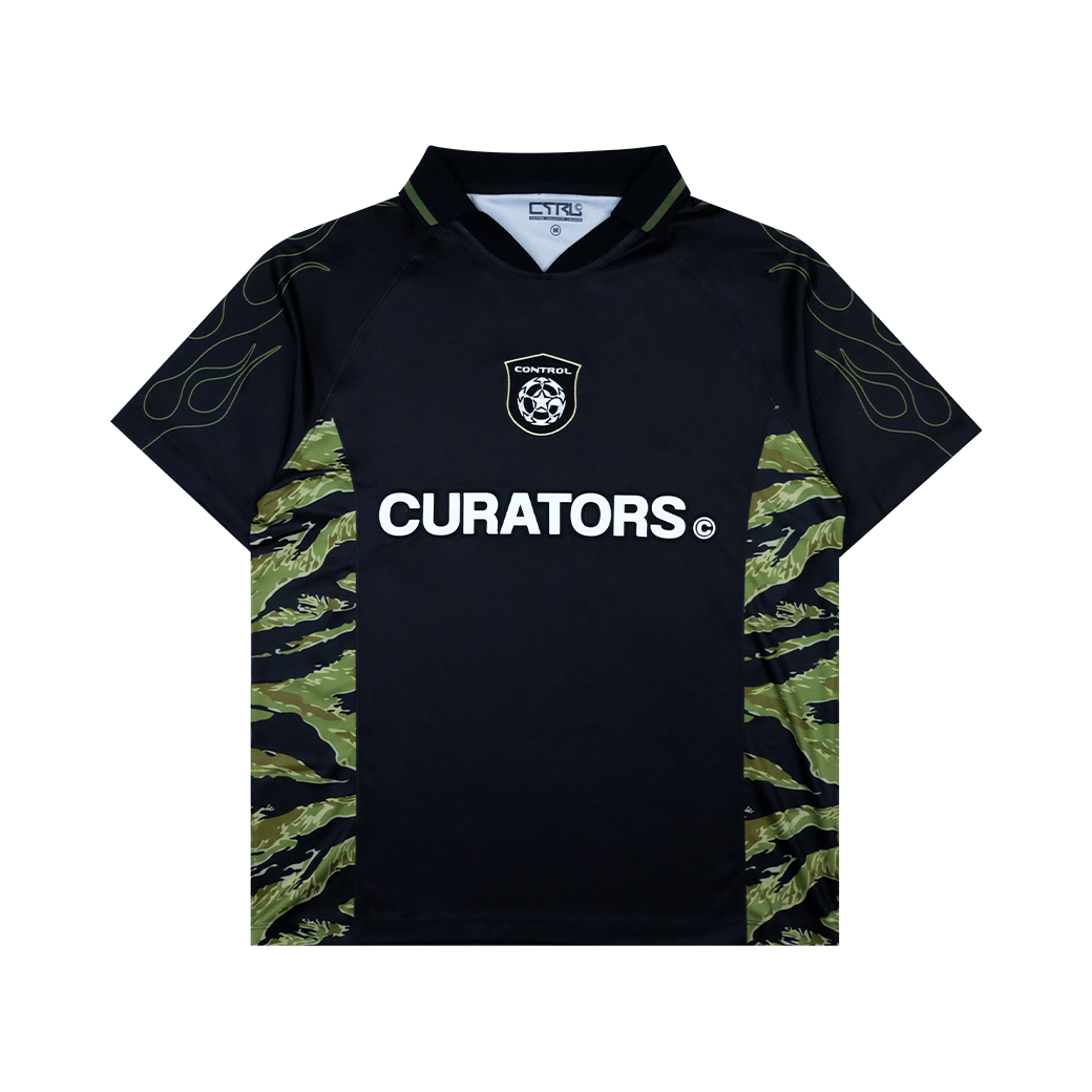 CURATORS CTRL TIGER JERSEY GREEN CAMO